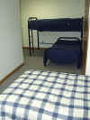 A view of the bunk beds in Downstairs Bedroom #1